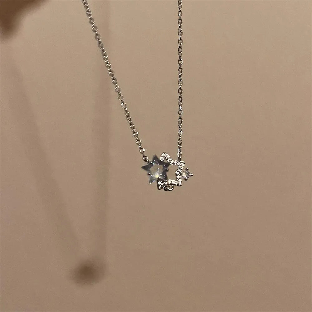 Star Zircon Necklace