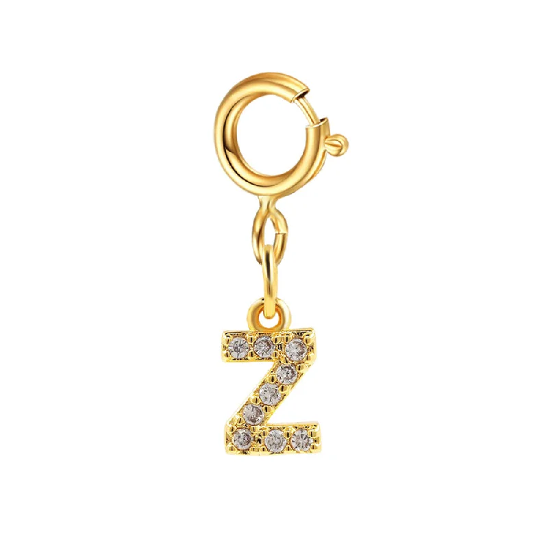 Spring Fastener Letter Pendant Z