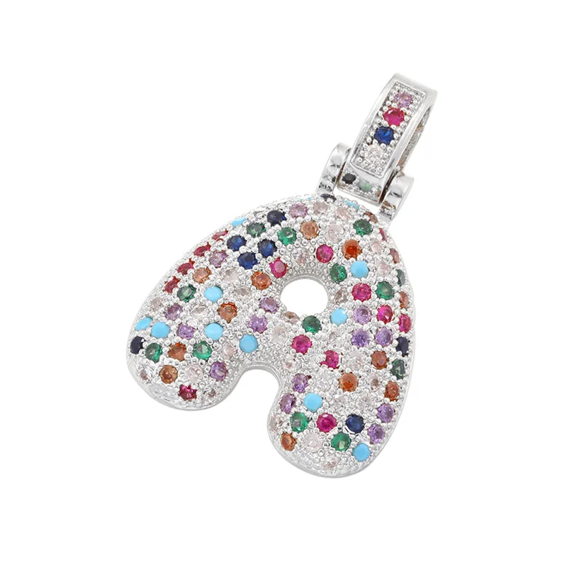 White Gold Color Colorful Crystals