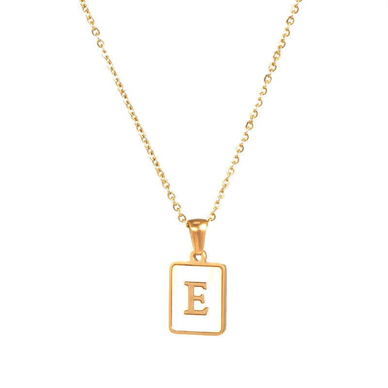 Letter E