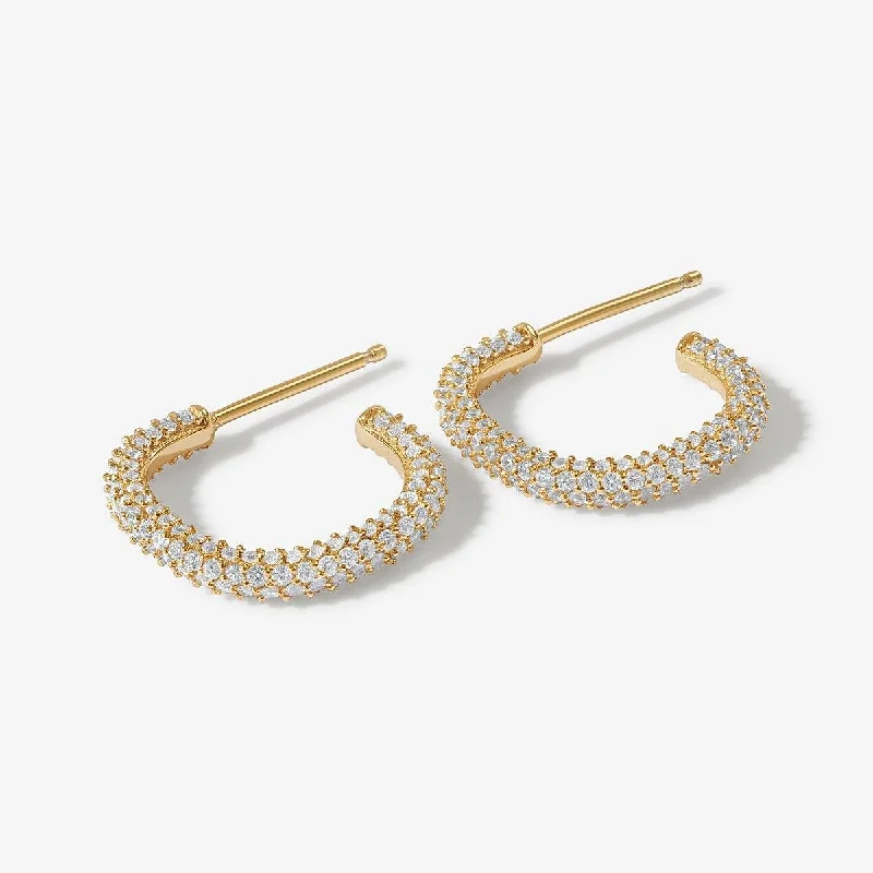 Women's abstract earrings-Hass hoop earrings