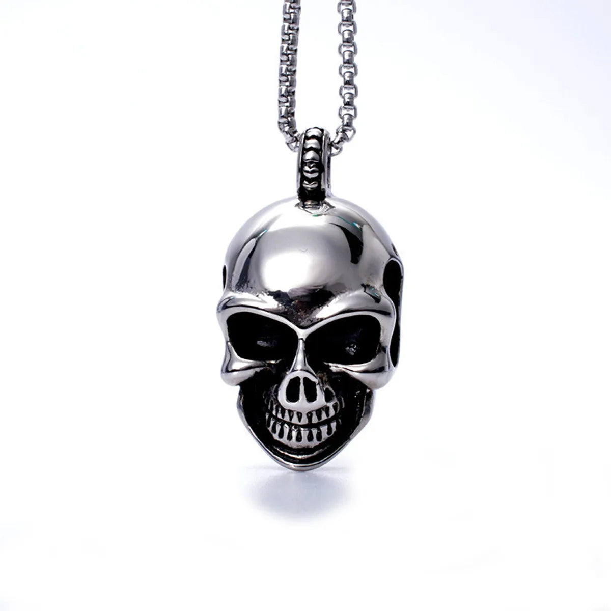 Skull Titanium Steel Necklace