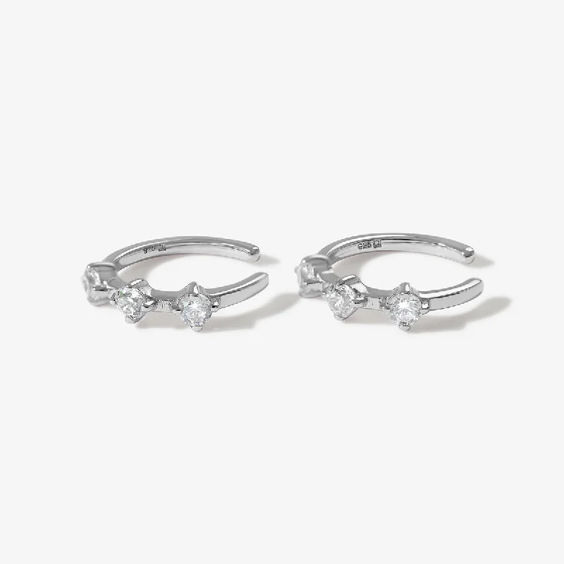 Women's artistic earrings-Lazio ear cuffs