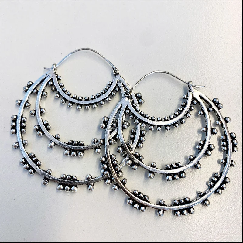 Women's adjustable earrings-<span>ASE-003<span>: </span></span>Paraten Hoops