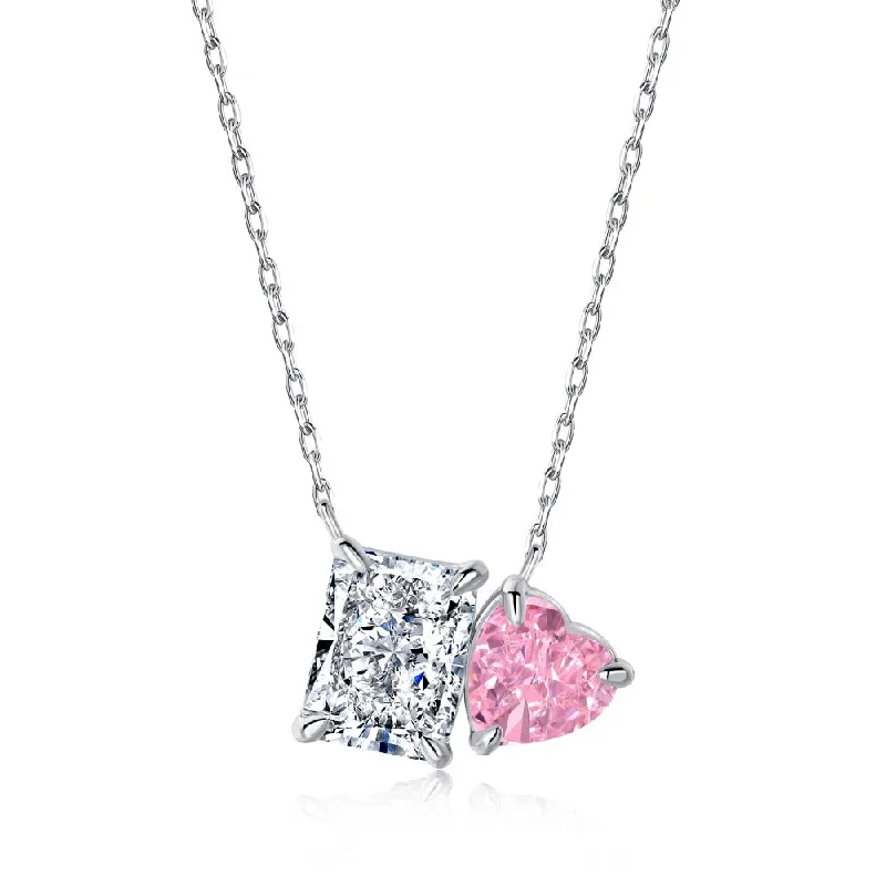 Platinum Pink Diamond Dy190372-S-W-HD