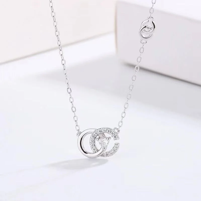 Pin Necklace ~ Platinum