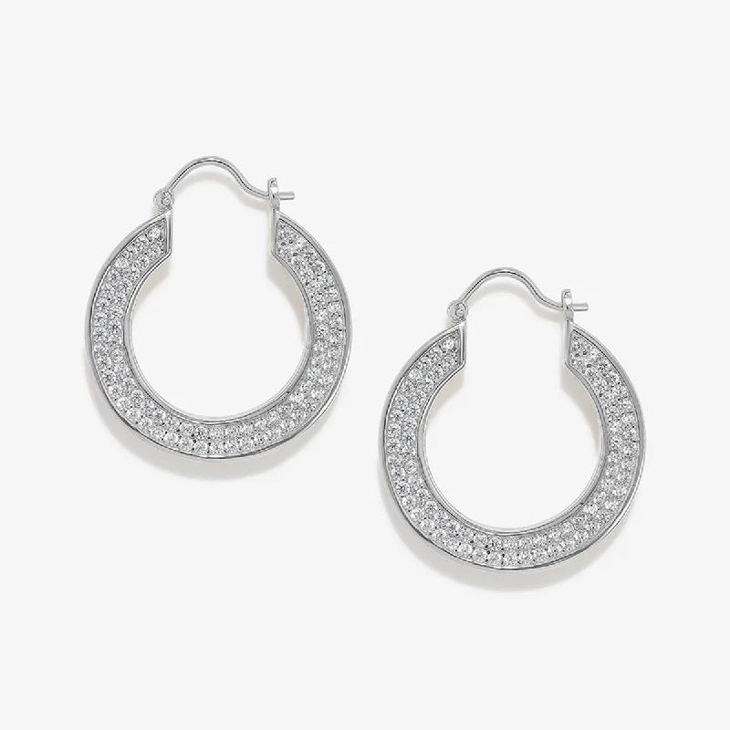 Women's classy earrings-Vana pavé earrings