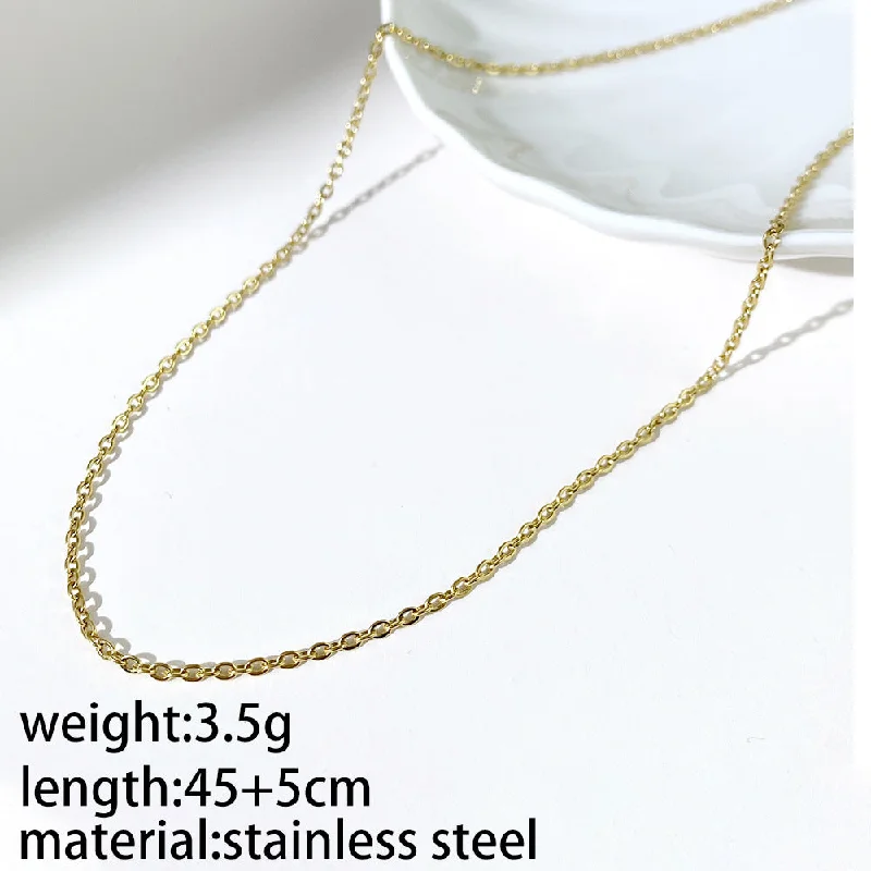 O-Shaped Chain 45cm 5cm