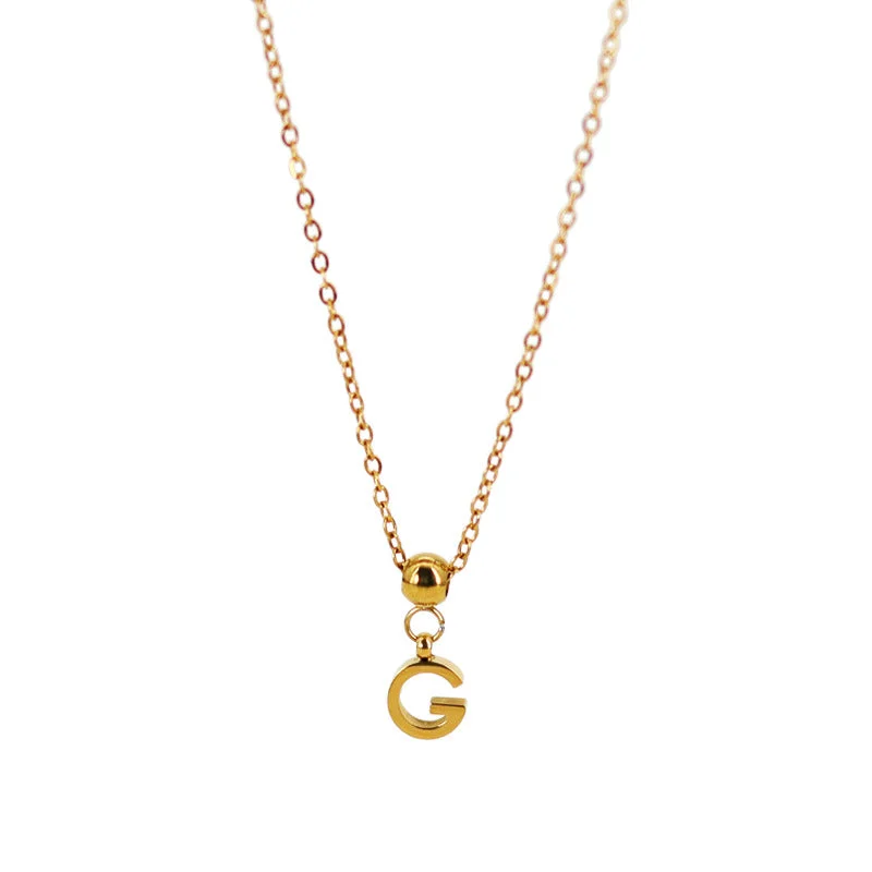 Letter Necklace (G)