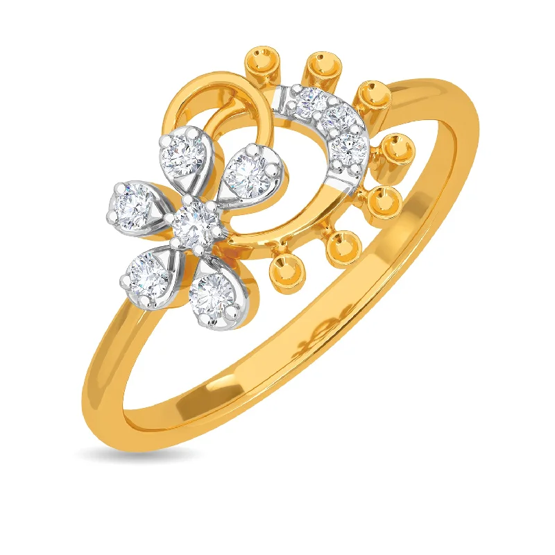 Women's diamond engagement ring-Gabrielle Ring