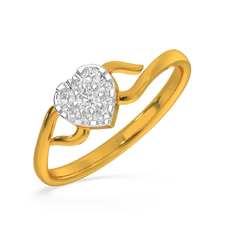 Women’s fashion diamond ring-Clarke Ring