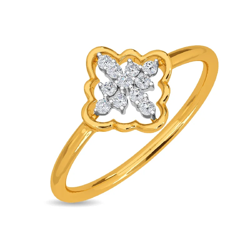 Trendy women's rings-Winifred Ring