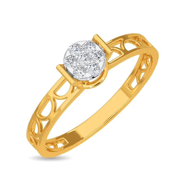 Women’s gemstone-studded ring-Tamika Ring