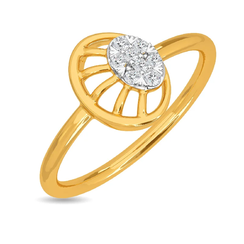 Women's rose gold ring-Teigan Ring