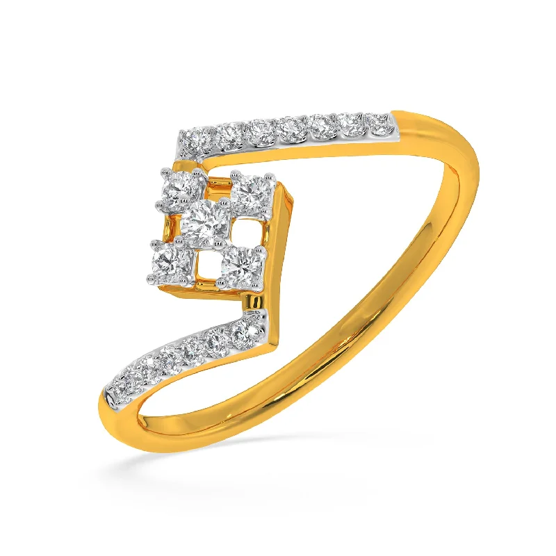 Women's ring fashion pairing-Leaha Ring