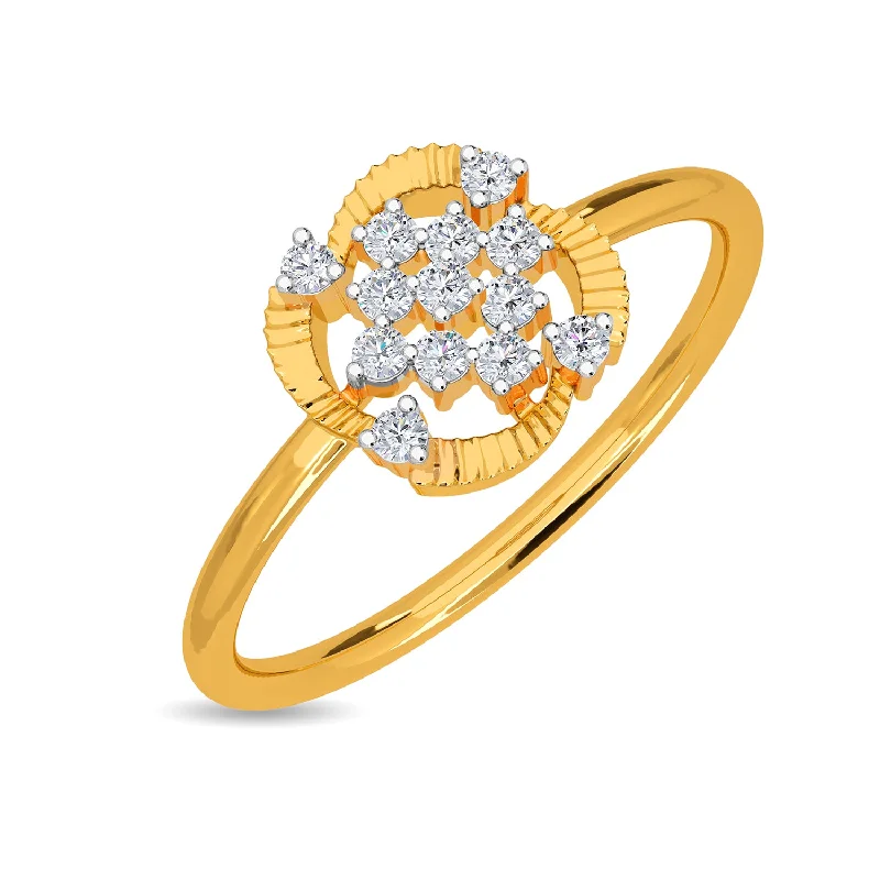 Women’s gemstone-studded ring-Weronika Ring