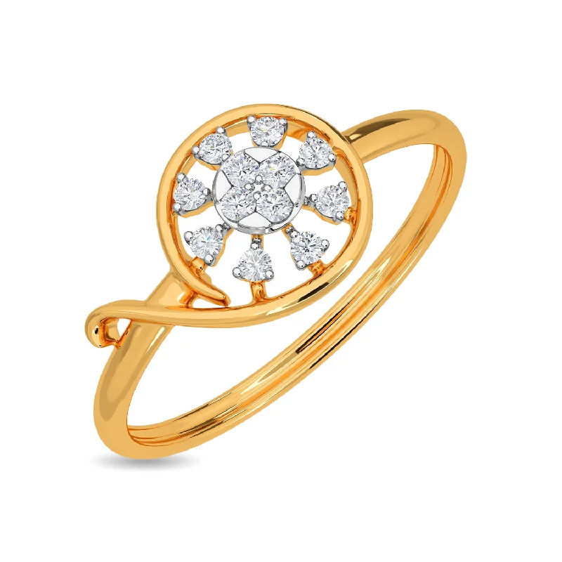 Women's gold ring-Yauvani Ring