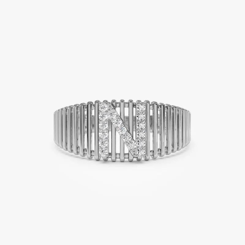 14K White Gold