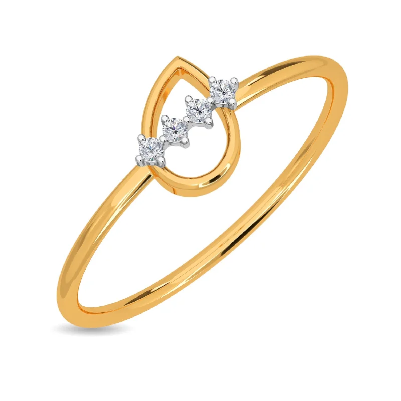 Women's gold ring-Thalia Ring