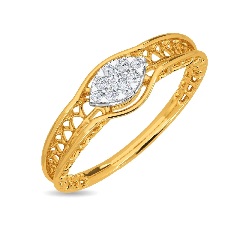 Women’s romantic ring-Pea Ring