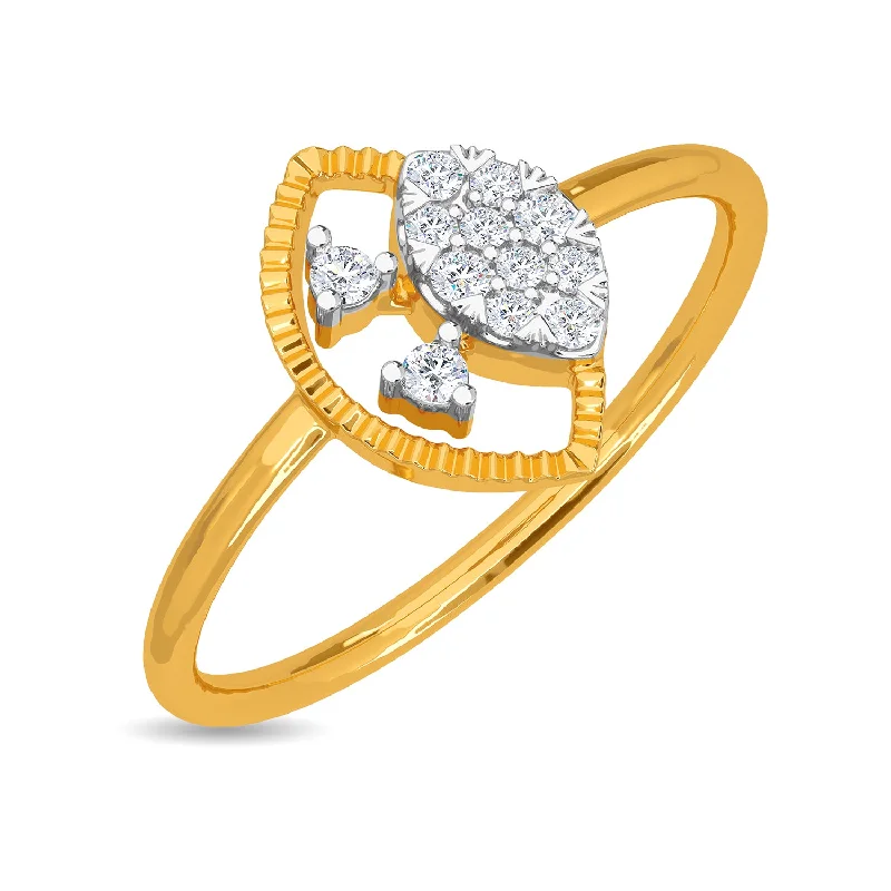 Women’s ring styling-Elaine Ring