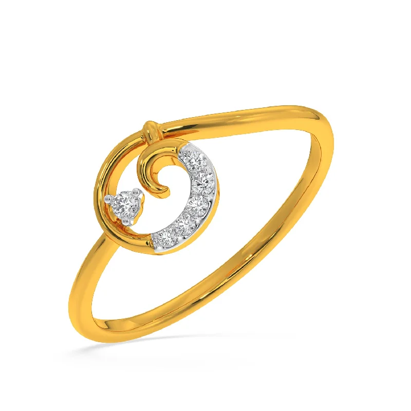 Unique women’s ring-Rhoda Ring