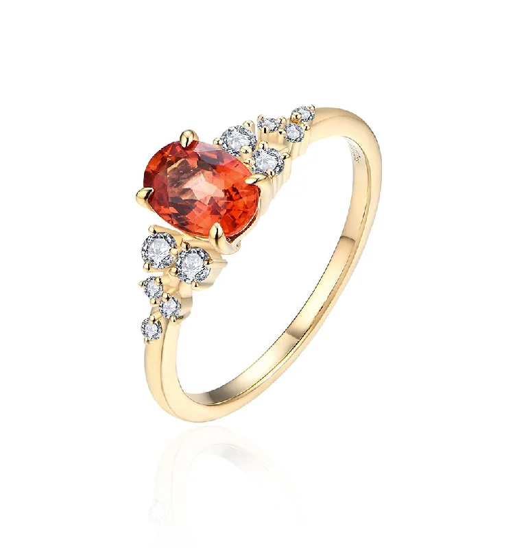 Women’s high-end engagement ring-Shades of Sun Diamond Ring