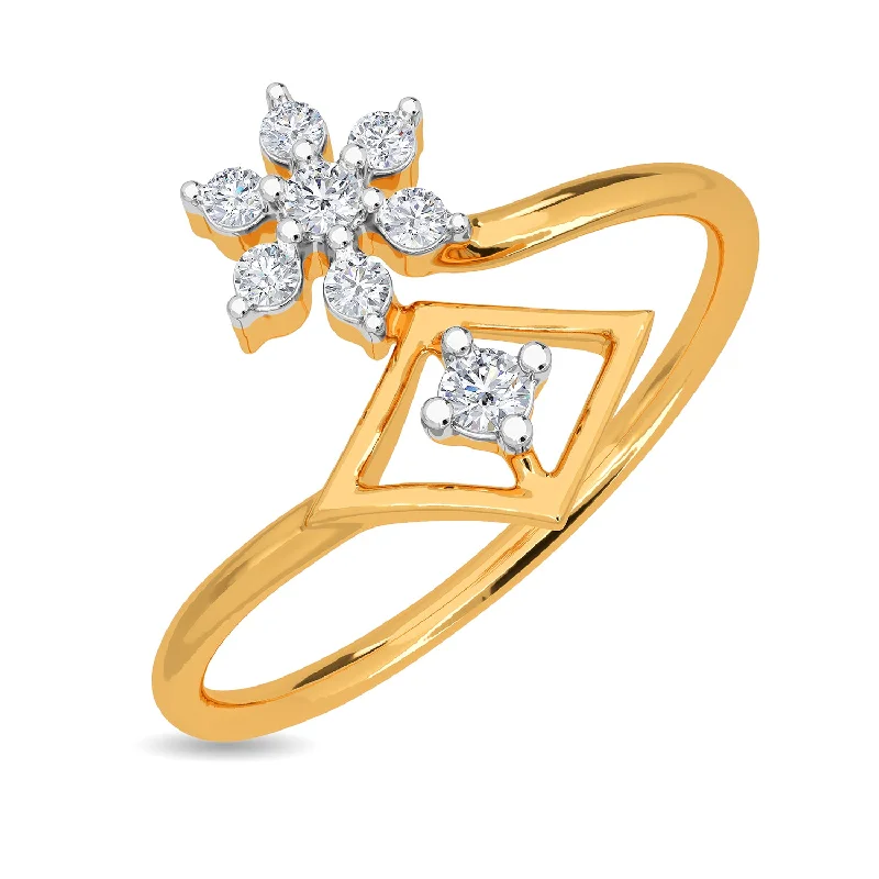 Women's gold ring-Xalak Ring