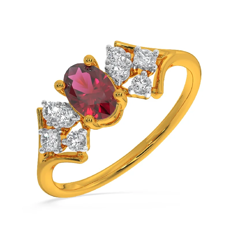 Women’s stylish ring pairing-Natalie Ring