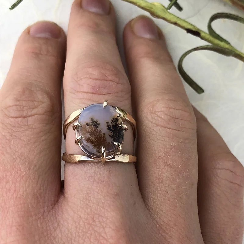 Women’s vintage ring designs-14K Autumn Echo Ring