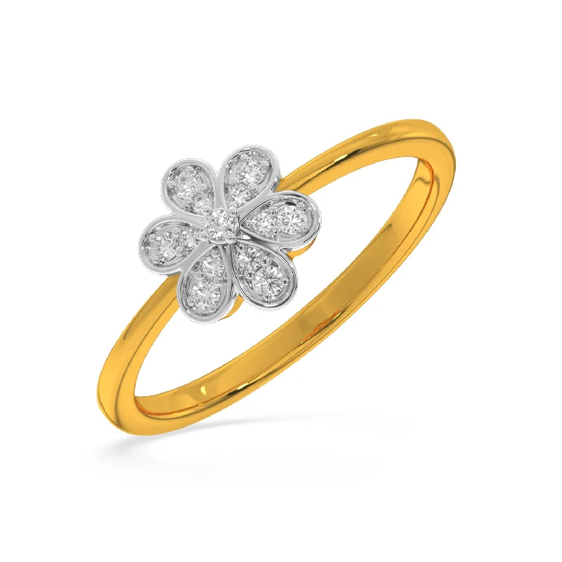 Women’s premium custom ring-Blooming Ring