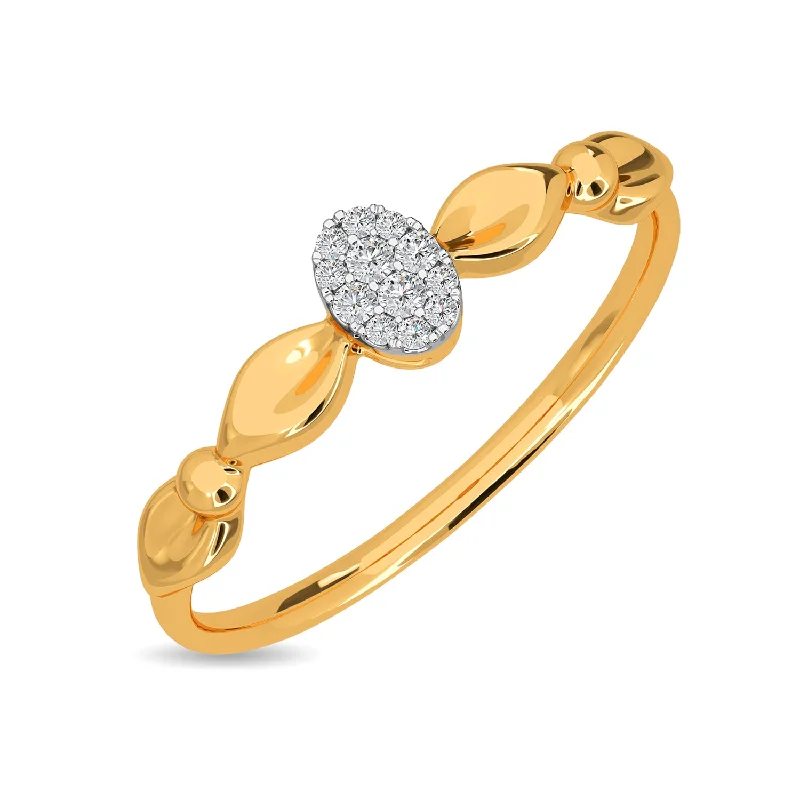 Women’s bridal ring set-Stylish Arch Curve Ring