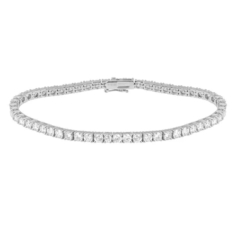 Women's stylish bangle-3.70 Carat Tennis Bracelet