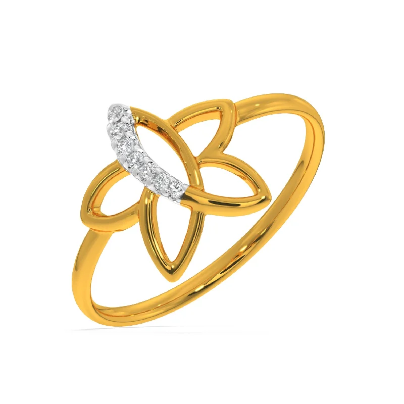 Wholesale women’s rings-Butterfly Wing Ring