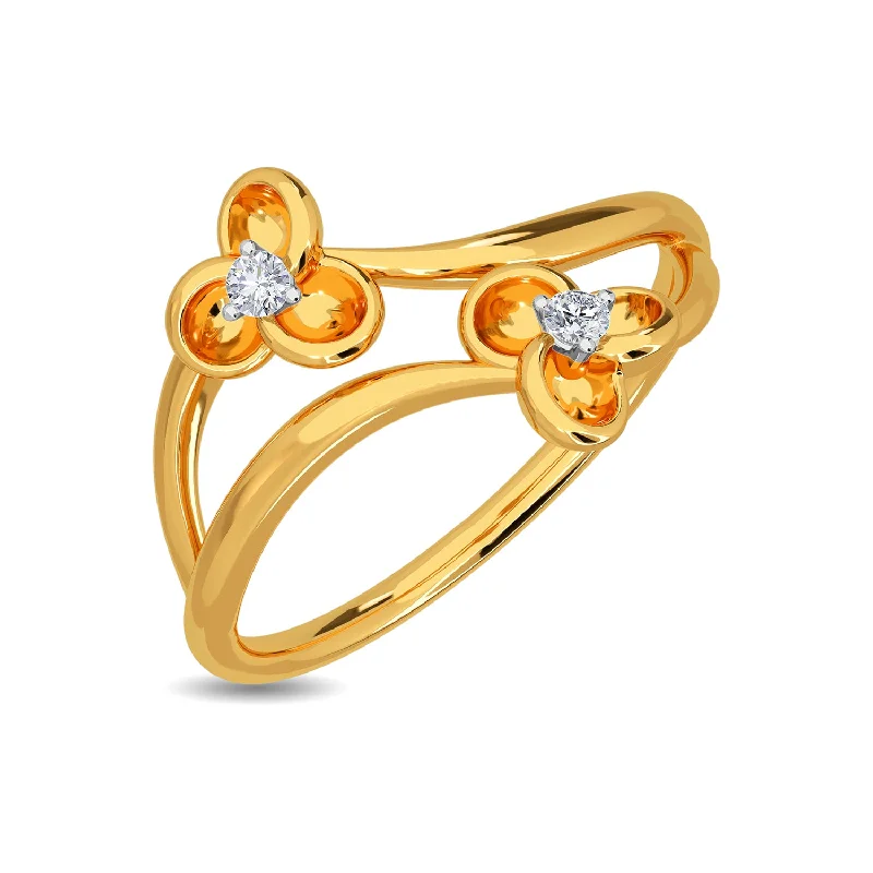 Women's dainty ring-Sahana Ring