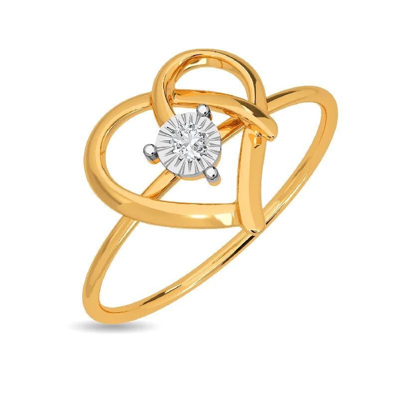 Women’s ring models-Entwined In Love Ring