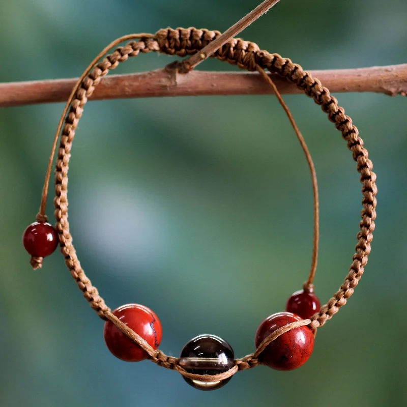 Women's eco-friendly bracelet-Courageous Tranquility Beaded Bracelet