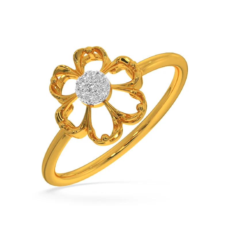 Women’s ring series-Blooming Flower Ring