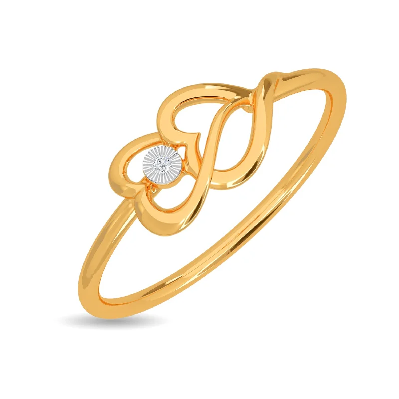 Trendy women's rings-Caitlani Ring